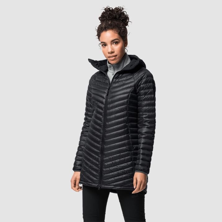 Abrigos Pluma Jack Wolfskin Atmosphere Mujer Negros Mexico-8611593